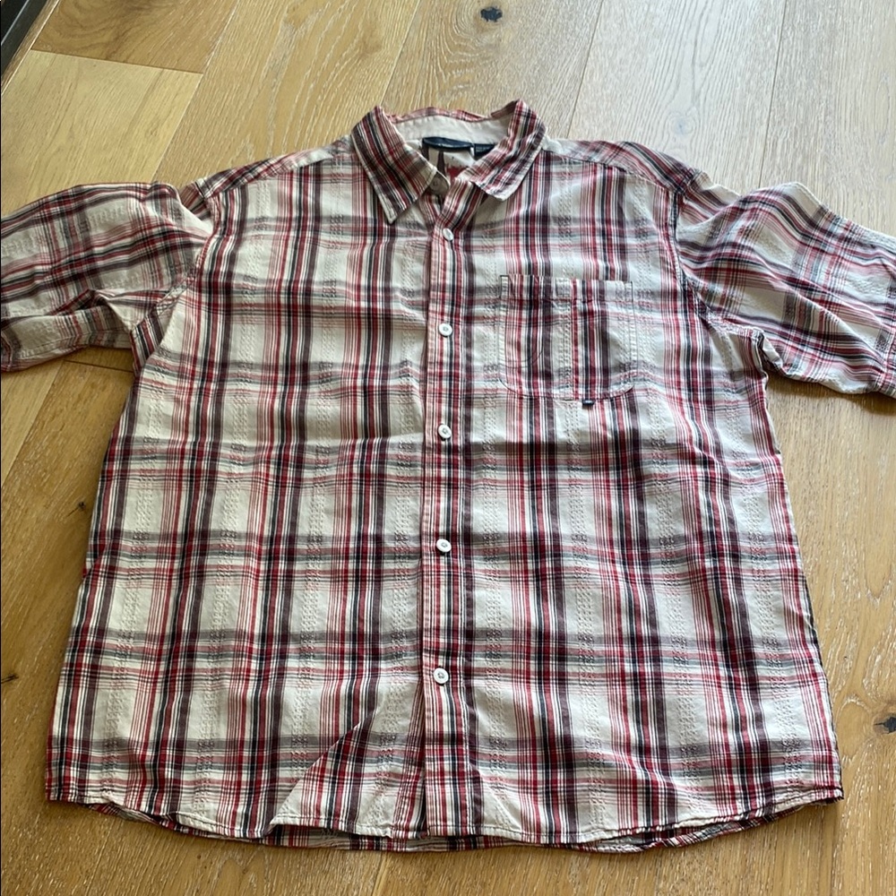 Vintage Men’s REDSAND button down shirt (Large) late 90s, purchased @a surfshop!